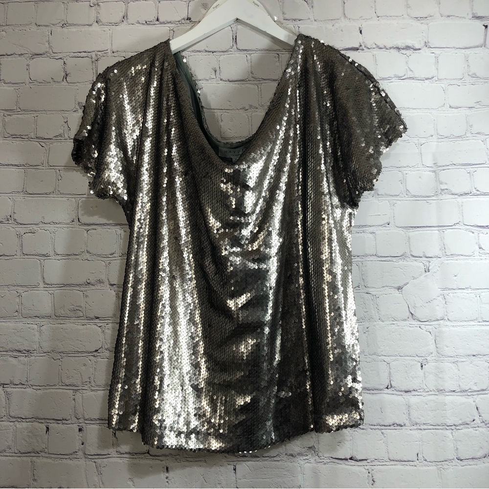 NWT Hayden top all sequin